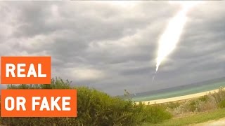 Meteor Strikes in Australia  Real or Fake [upl. by Olimac]