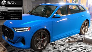 GTA 5  DLC Vehicle Customization  Obey IWagen Audi ETron SUV [upl. by Uziel51]