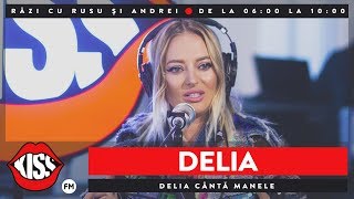 Delia cântă manele  KissFM [upl. by Nomad]