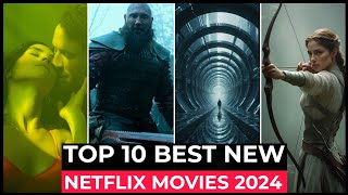 Top 10 New Netflix Original Movies Released In 2024  Best Movies On Netflix 2024  New Movies 2024 [upl. by Fayette]