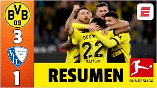 BORUSSIA DORTMUND venció 31 al Bochum con HAT TRICK de Niclas Fullkrug  Bundesliga [upl. by Ynetsed]