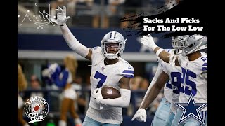 Trevon Diggs amp Randy Gregory Punish Sam Darnold  Dallas Cowboys Highlights All22 Film Session [upl. by Cirde767]