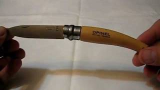 Обзор ножа Opinel Jardin 8 VRI сравнение с классическим Opinel 8VRI [upl. by Nylacaj]