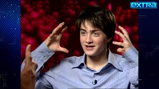 Harry Potter Daniel Radcliffe REACTS to Fame in 2002 Interview Clip [upl. by Enaasiali133]