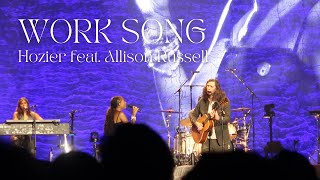 Work Song by Hozier feat Allison Russell Live at The Forum [upl. by Ellecram616]