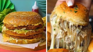 Top 10 Best Burger Recipes Of The Decade [upl. by Gelb895]