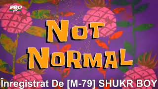 SpongeBob  Not NormalGone Title Card Romanian🇷🇴 [upl. by Nalorac446]