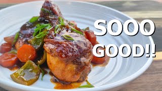 How To Cook Fricassee Chicken The Jamaican Way [upl. by Sosthina994]