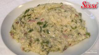 Monsieur Cuisine Plus  Risotto asparagi e speck [upl. by Atived]