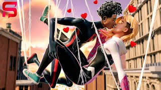 Miles Morales LOVE LIFE SpiderMan into the SpiderVerse Movie [upl. by Yecies258]