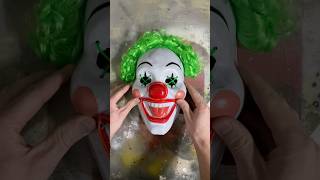 I transformed a Clown Mask into the GRINCH… 😳🎄diy art mask cosplay grinch christmas movies [upl. by Gen864]