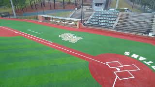 Mountain Brook High Schools Baseball Field Transformation to Artificial Turf [upl. by Arondell]