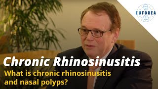 What is chronic rhinosinusitis and nasal polyps  Prof Dr Claus Bachert [upl. by Adlecirg]