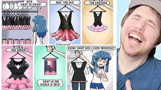 POKEMON TRAINERS HAVE TOO MANY WEIRD OUTFITS  Pokemon Memes [upl. by Ahsikcin]