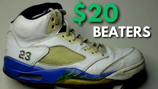 Nasty Jordan Laney 5s FULL Restoration 20 beaters [upl. by Suirauqram]