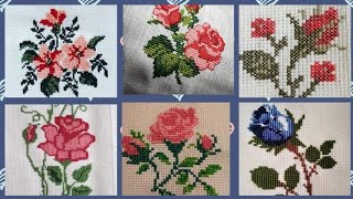 Gorgeous cross stitch patterns countable embroidery charsutikarhailatest dosuti design ideas2024 [upl. by Aliahkim87]