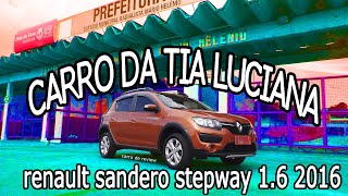 Review de Carro Renault Sandero Stepway 16 2016 [upl. by Willey912]