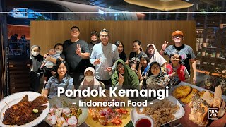 JAKARTA PONDOK KEMANGI  INDONESIAN FOOD INDENG [upl. by Yhtorod934]