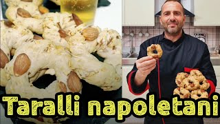 Taralli quotNzogna e pepequot napoletaniRicetta facile e veloce fatti totalmente a mano [upl. by Shah]