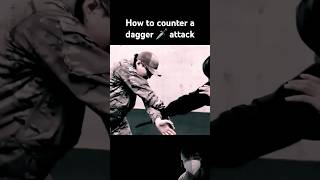 how to counter a dagger 🗡 attack selfdefense training technique [upl. by Wemolohtrab]