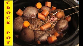 Crock Pot Roast Recipe  quotPot Roast Recipequot [upl. by Anayek993]