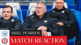 Nigel Pearson on away win at QPR to finish the season 🗣 [upl. by Jerz]