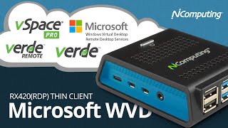 Access Microsoft Windows Virtual Desktop WVD from RX420RDP [upl. by Stan]