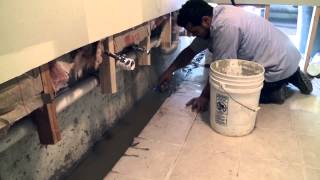 Basement Waterproofing Exterior French Drain or Internal Drainage System  Island Basement Systems [upl. by Nnainot]