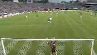 Colombian goalie goal [upl. by Meenen]