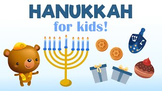 Hanukkah for Kids  Kids Fun Learning [upl. by Neil]