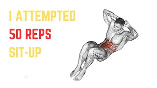 I Attempted 50 Reps Situps  Outdoor Workout outdoorworkout situps crunches situpchallenge [upl. by Jb]