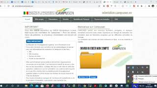 Comment créer un compte campusen [upl. by Mossman]