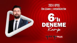 KPSS TARİH GENEL TEKRAR DENEME 4 GÜNAY GÖKTAŞ [upl. by Ehlke]