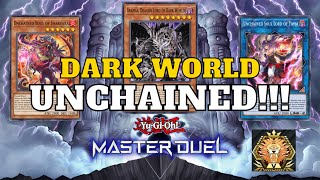 Dark World Unchained  Road to Master Part 1 YuGiOh Master Duel [upl. by Yromem525]