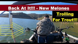 New Melones Mid March 2023  Trolling for Trout [upl. by Almeta4]