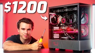 The BEST 👑 1200 1440p Gaming PC⚡Build Guide 2024 [upl. by Ydnew]