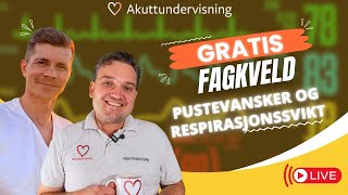 GRATIS kurs Pustevansker og respirasjonssvikt [upl. by Zuzana]