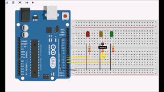 Arduino  Feux Tricolores [upl. by Manville]