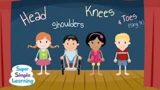 Head Shoulders Knees amp Toes  Exercise Song For Kids with DJ Raphi [upl. by Eivla]