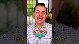 Inflection  Meaning Pronunciation and Synonyms English Word of the Day [upl. by Snave]