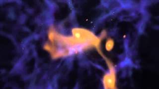 137 Billion Years Of Galaxy Formation In 442 Seconds  Simulation [upl. by Paz]