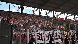 Fanatycy Cracovii na Widzewie  Widzew  Cracovia [upl. by Averill]