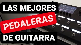 🔥 TOP 5 PEDALERAS MULTIEFECTOS 🔥  Las mejores pedaleras multiefectos para guitarra 2022 [upl. by Dylana]