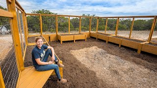 Enclosed Walk In Garden with Raised Beds [upl. by Wilkie343]