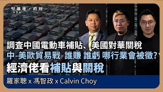 【堅離地政經】經濟佬看補貼與關稅：調査中國電動車補貼、美國對華關稅；中美歐貿易戰 誰賺 誰虧 哪行業會被徵 羅家聰博士、CalvinChoy、馮智政＠經濟佬看世界 [upl. by Rosetta]