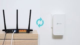 TPLink AC1200 WiFi Range Extender RE300 Quick Setup WPS [upl. by Min]