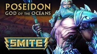 SMITE God Reveal  Poseidon God of the Oceans [upl. by Ppilihp]