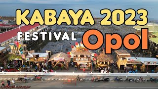 Kabaya Festival Opol Misamis Oriental Aerial Shot WonderfulOpol KabayaFestival2023 [upl. by Ahsinek131]