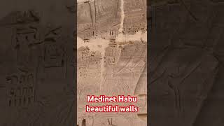 Medinet Habu beautiful walls [upl. by Yrol]