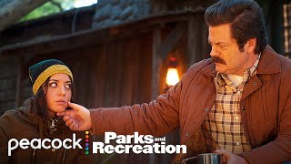 Ron and April being there for each other for 10 minutes straight  Parks and Recreation [upl. by Rudolf]